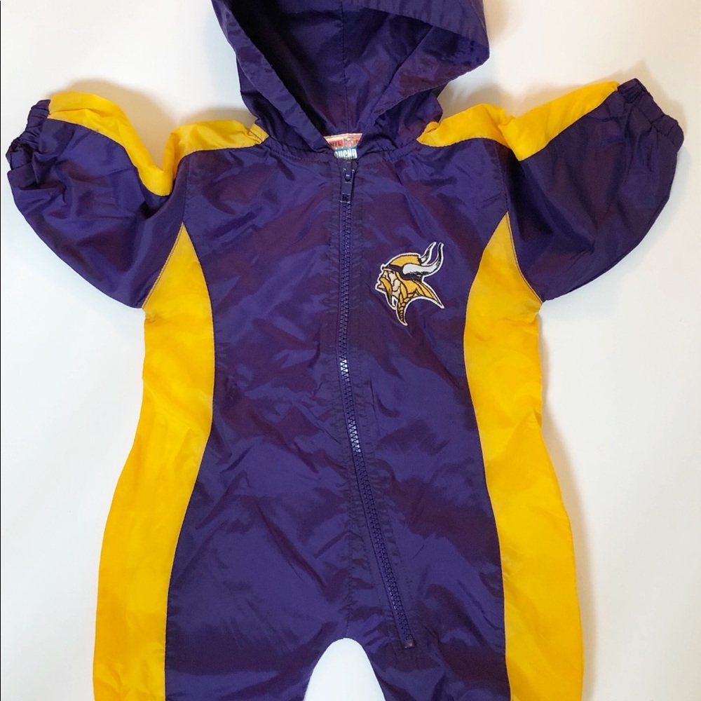 NFL Kids Minnesota Vikings Infant  Hooded …